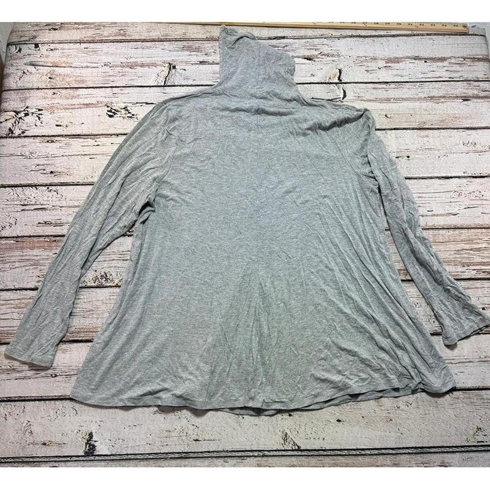 J. Jill XL Women's Gray Long Sleeve Turtleneck Top Flowy